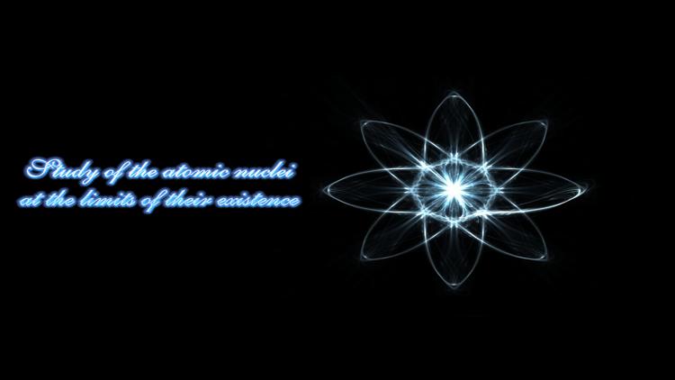 Постер Study of the atomic nuclei at the limits of their existence