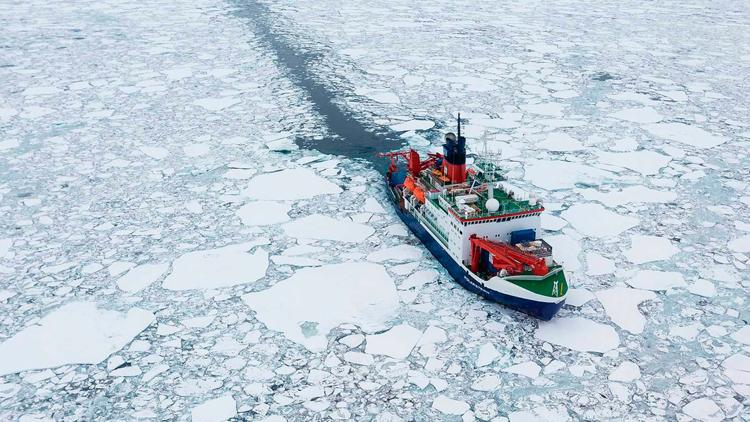 Постер Un año en el hielo. La deriva Ártica