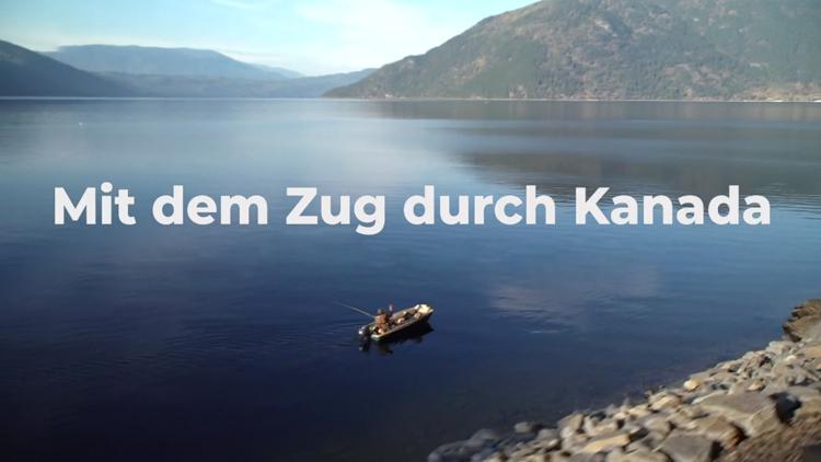 Постер Mit dem Zug durch Kanada