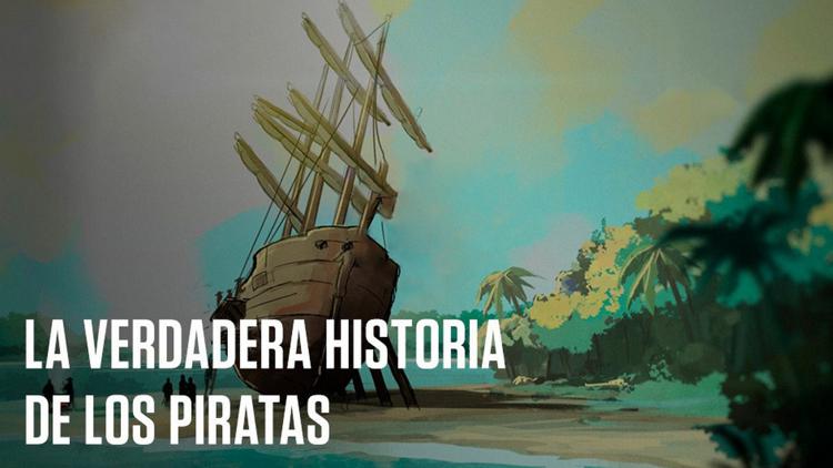 Постер La verdadera historia de los piratas