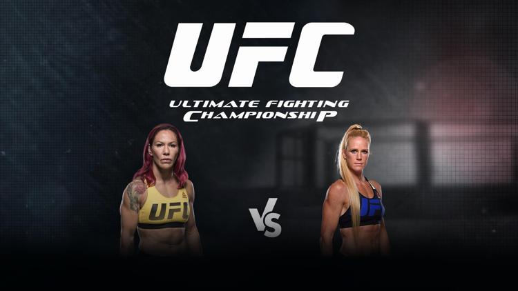 Постер UFC 219. Cyborg v Holm