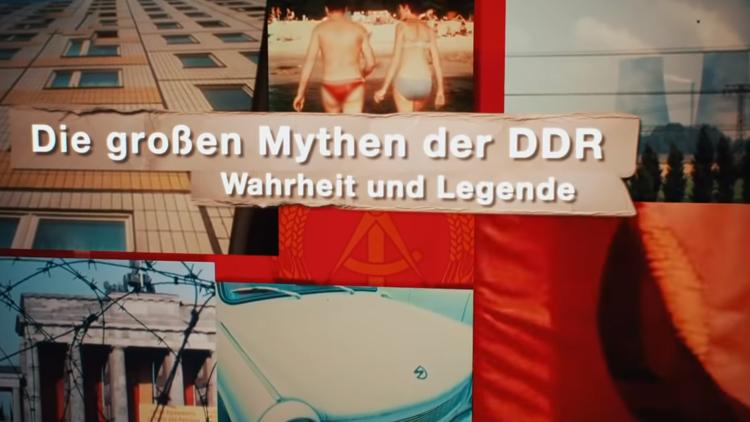 Постер Die großen Mythen der DDR - Wahrheit und Legende