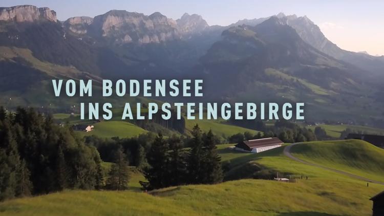 Постер Vom Bodensee ins Alpsteingebirge