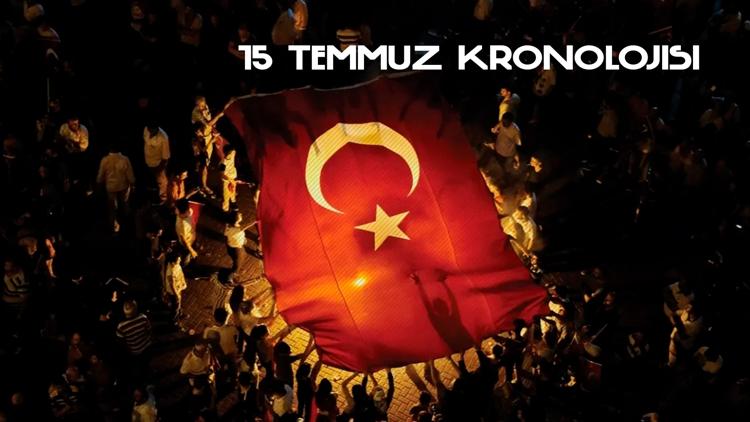 Постер 15 Temmuz Kronolojisi