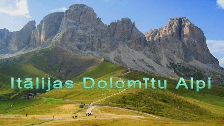 Постер Itālijas Dolomītu Alpi