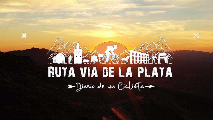 Постер Via de la plata.Diario de un ciclista