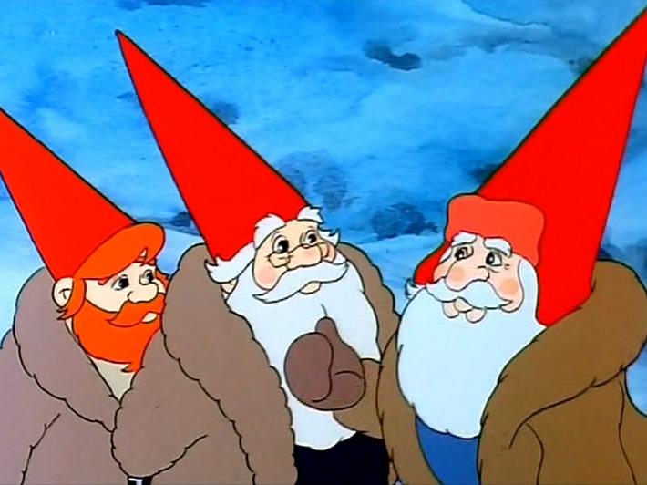 Зимние приключения Гномов (zimnie-prikljuchenija-gnomov) Мультфильм 1997