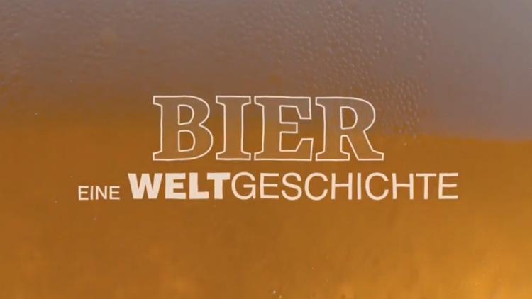 Постер Bier-Eine Welt-Geschichte