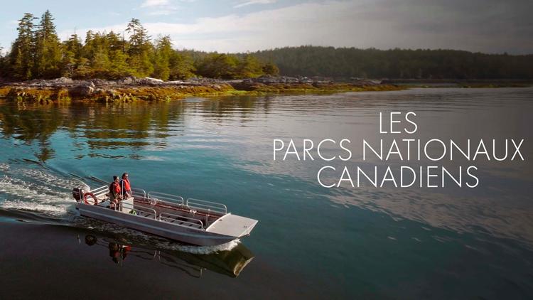 Постер Les parcs nationaux canadiens