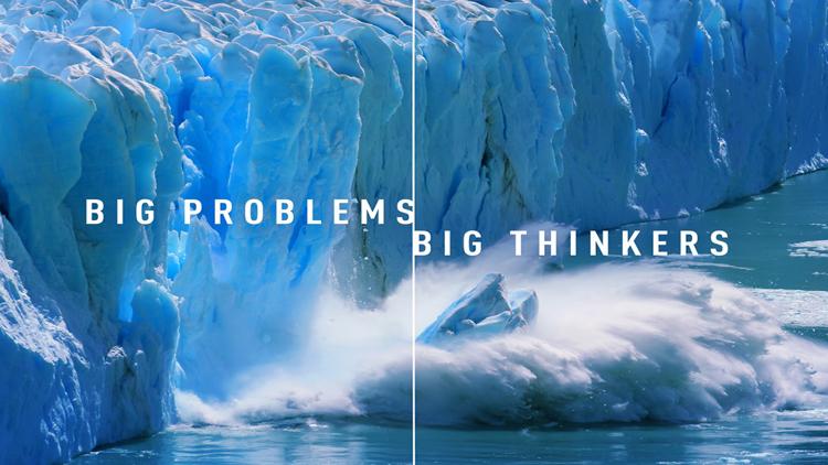 Постер Big Problems/Big Thinkers