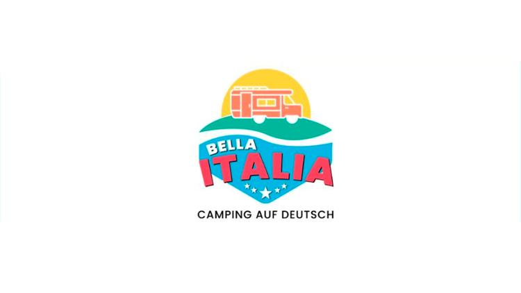 Постер Bella Italia – Camping auf Deutsch