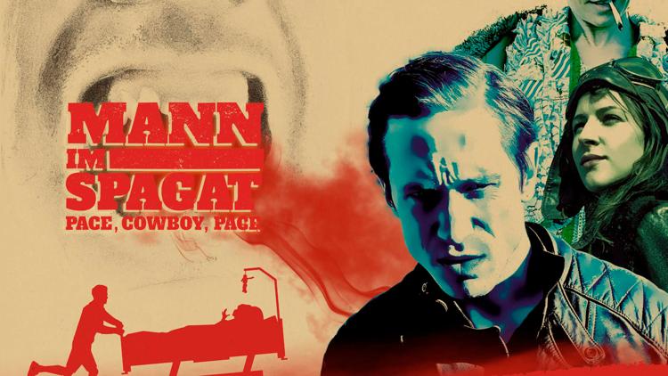 Постер Mann im Spagat – Pace, Cowboy, Pace