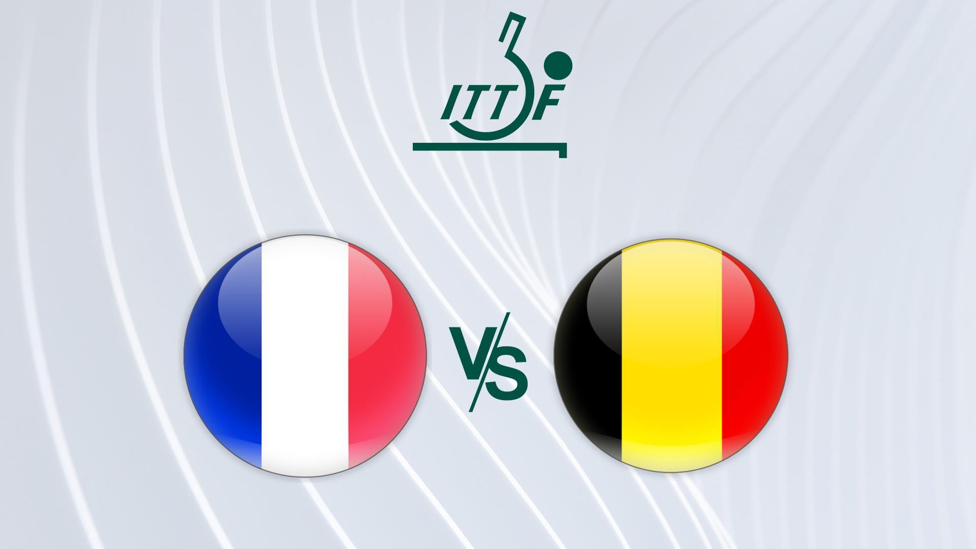 Настольный теннис. Командный чемпионат Европы. Мужчины. Четвертьфинал. Франция - Бельгия (nastolnyj-tennis-komandnyj-chempionat-evropy-muzhchiny-chetvertfinal-frantsija-belgija) Спорт