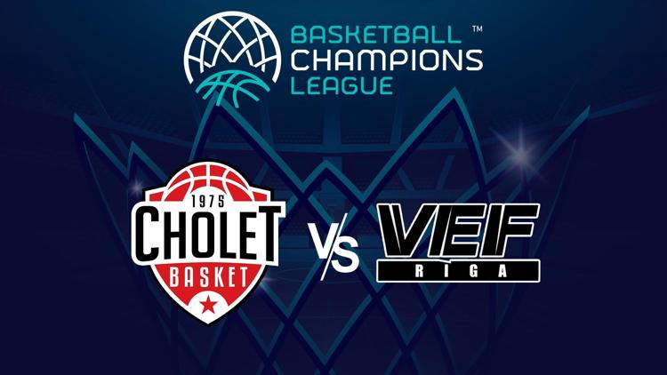 Постер Basketball: BCL 2023/24 - Cholet Basket – VEF Riga