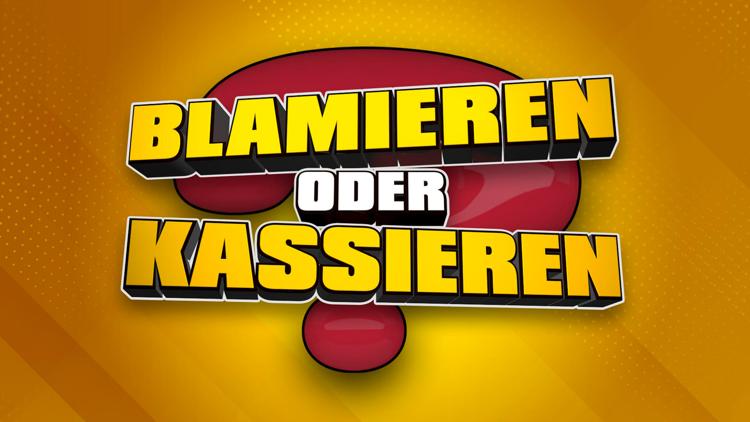 Постер Blamieren oder Kassieren XL