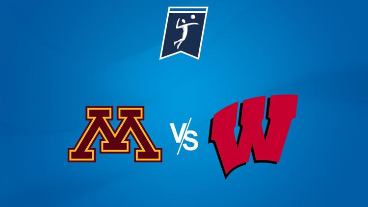 Постер Women's College Volleyball Minnesota at Wisconsin