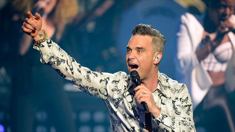 Постер Robbie Williams-Live at the Apple Music Festival