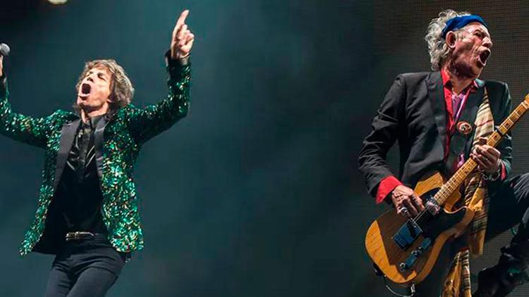 Постер The Rolling Stones-Live at Glastonbury