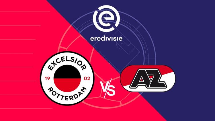 Постер Excelsior - AZ Alkmaar. Eredivisie Ligi 11.Hafta