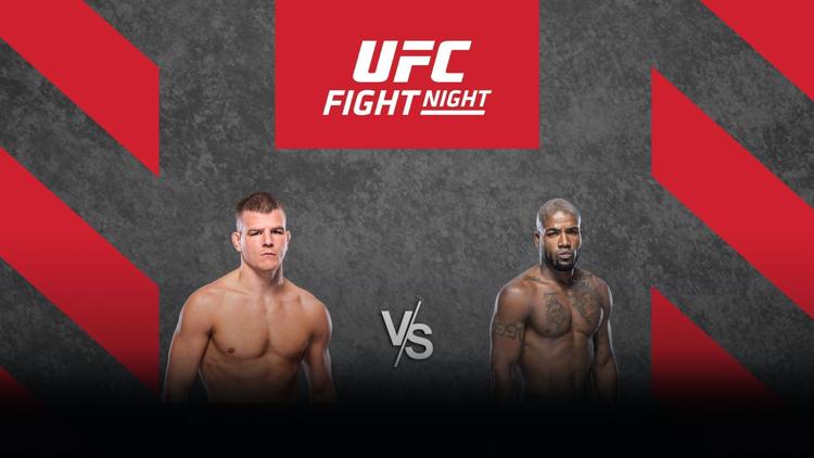 Постер UFC Fight Night: Доусон vs. Зеленый vs. Main Card