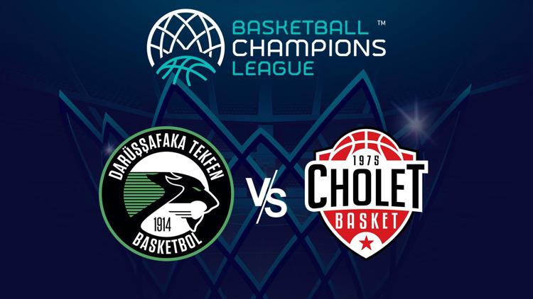 Постер Basketbols: BCL 2023/24 - Darussafaka Lassa – Cholet Basket