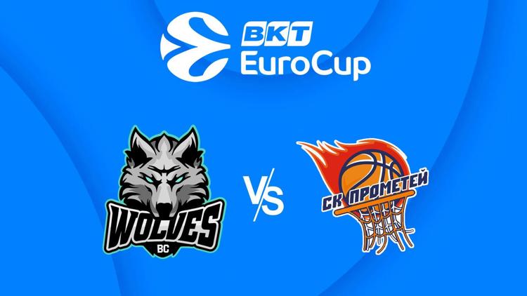 Постер Basketbols: Eirokauss 2023/24 - Wolves – Prometey