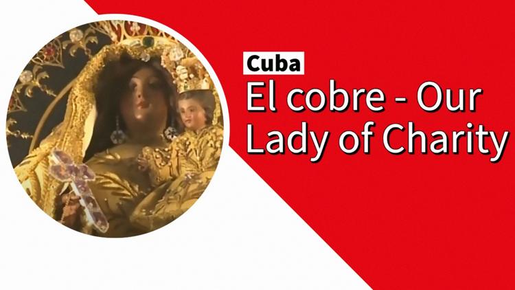 Постер Cuba - Our lady of Charity, Mother of the cuban people