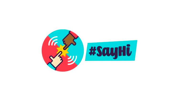 Постер #SayHi – Die Freundschaftsaktion 2023