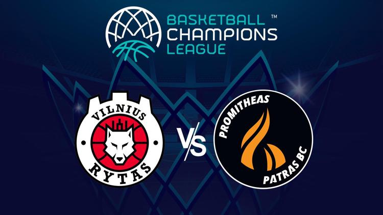 Постер Basketball: BCL 2023/24 - Rytas Vilnius – Promitheas Patras