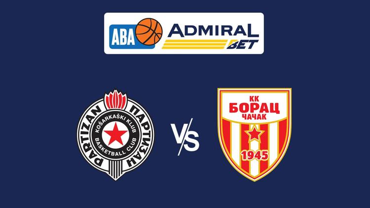 Постер ABA KK Partizan - KK Borac