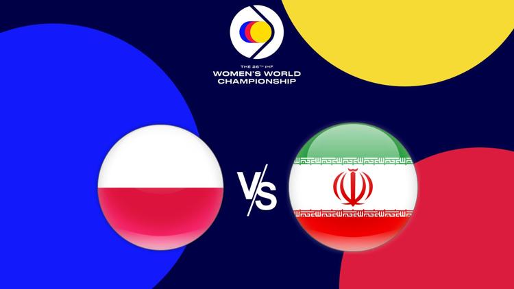 Постер Handball : Championnat du monde féminin. Pologne / Iran