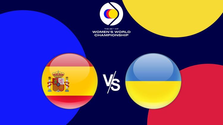 Постер Handball : Championnat du monde féminin. Espagne / Ukraine