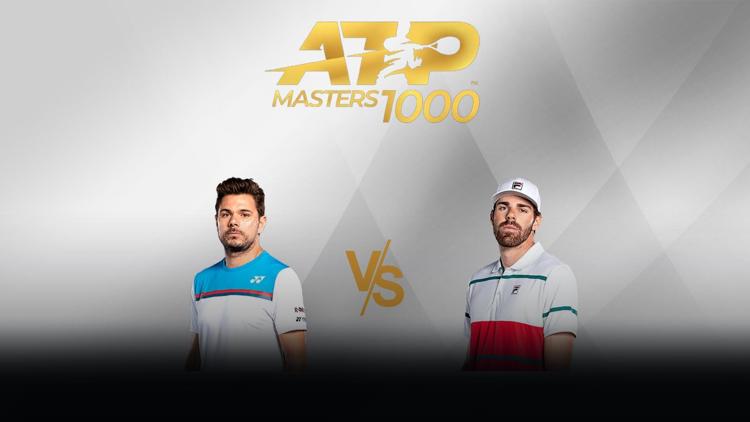 Постер Теннис. ATP Masters. Рим, Италия. Стэн Вавринка - Райли Опелка