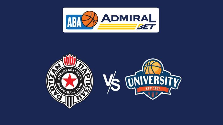 Постер ABA liga, KK Partizan - KK Studentski centar