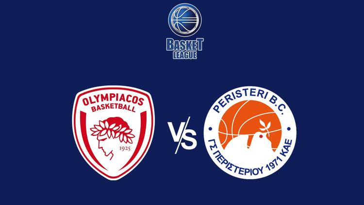 Постер Basket League: Ολυμπιακοσ - Περιστερι (8η Αγωνιστική)