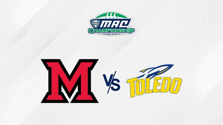 Постер MAC Football Championship Miami (Ohio) vs. Toledo