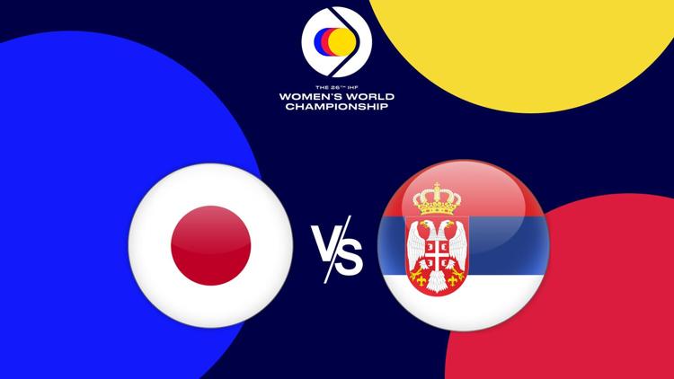 Постер Handball : Championnat du monde féminin. Japon / Serbie