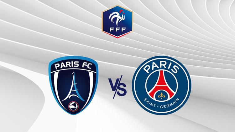 Постер Division 1 Féminine Soccer. Paris FC vs. Paris Saint-Germain