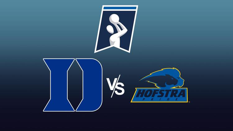 Постер NCAA College Basketball. Duke vs Hofstra