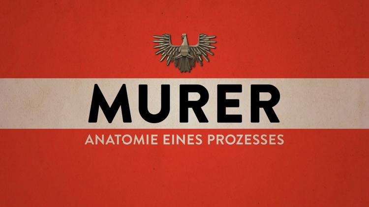 Постер Murer - Anatomie eines Prozesses