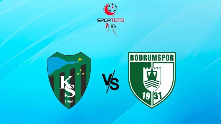 Постер Trendyol 1. Lig Futbol Karşilaşmasi Kocaelispor - Bodrum FK