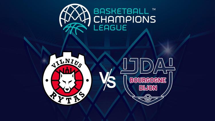 Постер Basketball: BCL 2023/24 - Rytas Vilnius – JDA Bourgogne Dijon