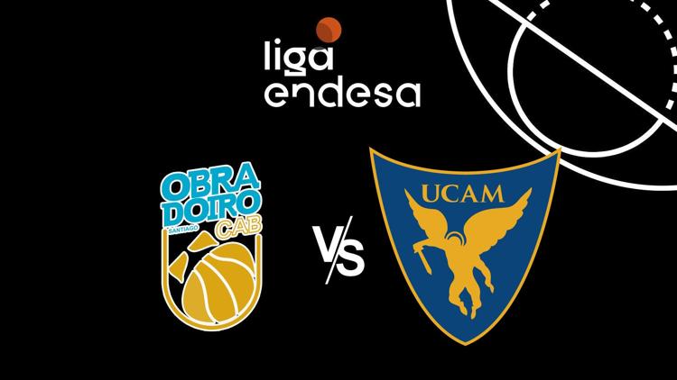 Постер Basketball: ACB league 2023/24 - Monbus Obradoiro – UCAM Murcia