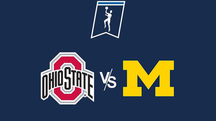 Постер Women's College Basketball Ohio St. at Michigan