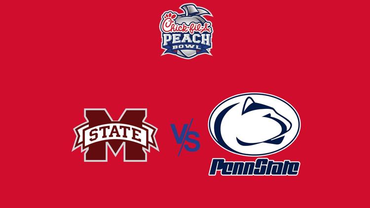 Постер Peach Bowl Mississippi vs. Penn State