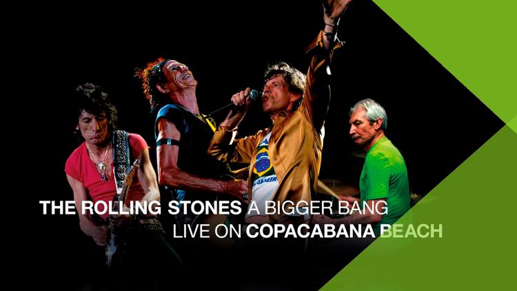 Постер The Rolling Stones: A Bigger Bang: Live on Copacabana Beach