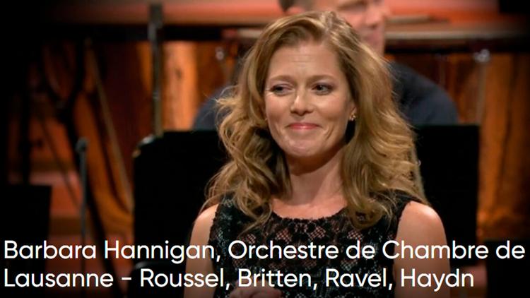 Постер Barbara Hannigan, Orchestre de Chambre de Lausanne - Roussel, Britten, Ravel, Haydn