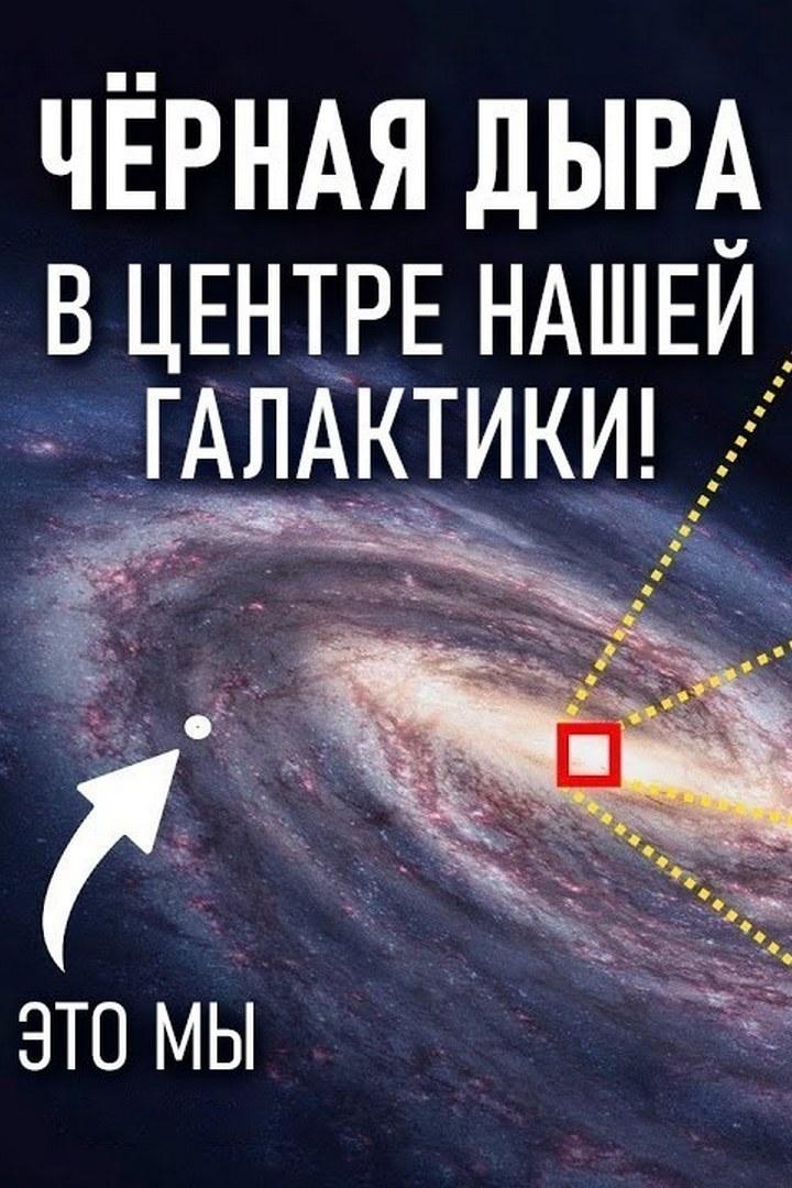Чёрная дыра в центре нашей галактики (chernaja-dyra-v-tsentre-nashej-galaktiki) Познавательное