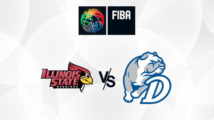 Постер Men's College Basketball Illinois State at Drake