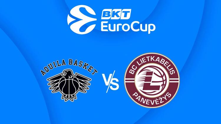 Постер Basketbols: Eirokauss 2023/24 - Trento – Lietkabelis E38